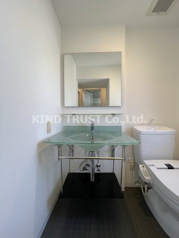 クリスタルブライト天満橋リバーサイドの洗面所