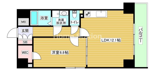 【間取り】 | サムティ大阪WESTグランジール