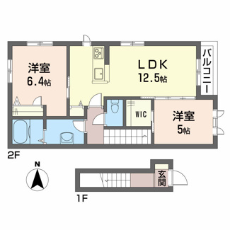 【間取り】 | プランドール市坪