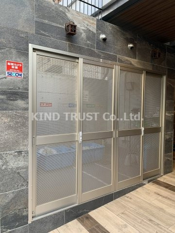 ジュームナンモリのその他共用部分|敷地内ごみ置き場です