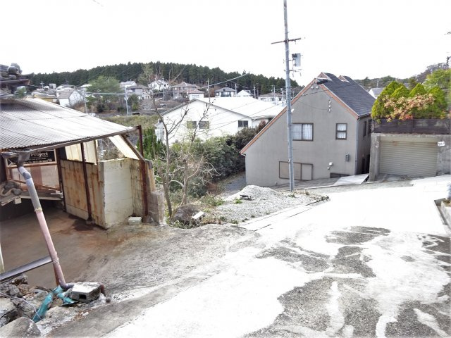 自然豊かな景色がテラスから一望できるお家☆田舎暮らしやセカンドハウスに最適☆亀岡市東別院町鎌倉見立の前面道路含む現地写真|前面道路
