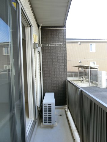 アイリスYのバルコニー