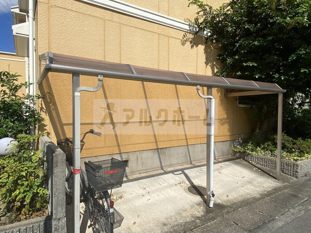 メゾンジュネスのその他共用部分|メゾンジュネス（柏原市法善寺）　駐輪場