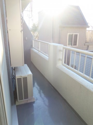 シャイレンドラパレスのバルコニー