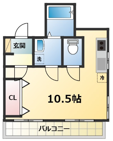 シャイレンドラパレスの間取り