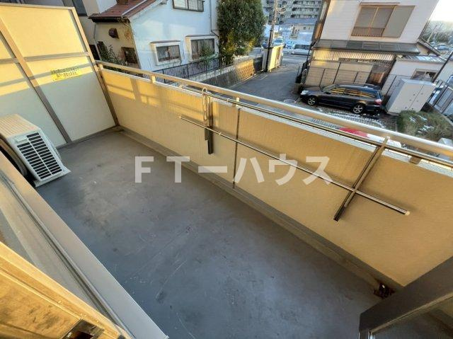 船橋市前原西４丁目の賃貸マンションのバルコニー