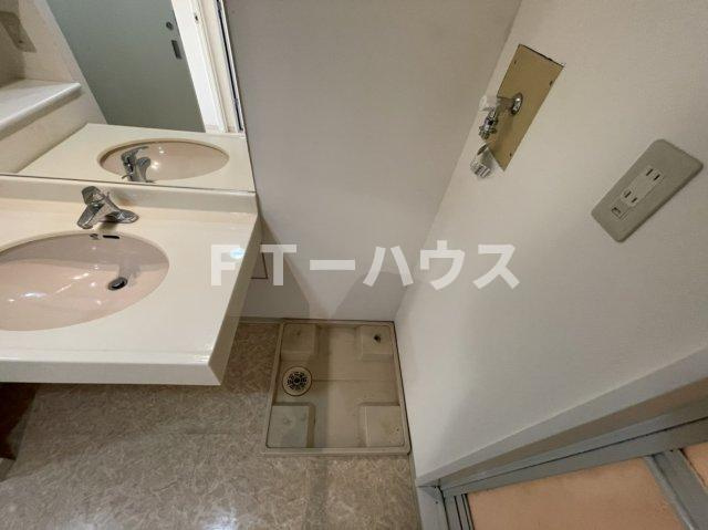 船橋市前原西４丁目の賃貸マンションの洗面所