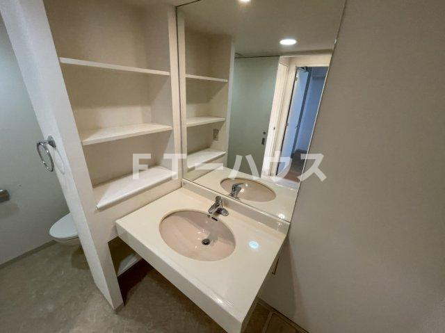 船橋市前原西４丁目の賃貸マンションの洗面所