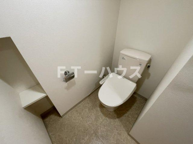 船橋市前原西４丁目の賃貸マンションのトイレ
