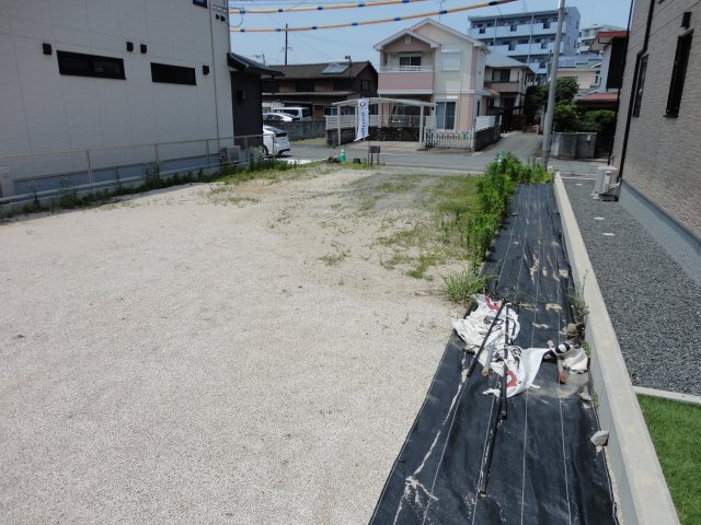 健軍4丁目売り土地の外観|物件南東から現地写真です