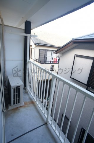 ハイツコメットのバルコニー|参考、同建物・反転間取りの号室