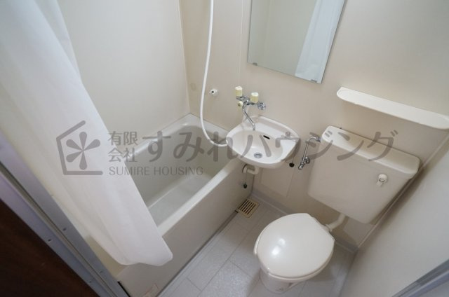 ハイツコメットの浴室|参考、同建物・反転間取りの号室