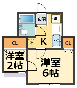 【間取り】 | ベル今津