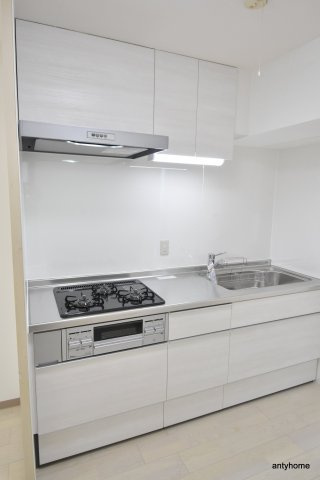 ヒルズ扇町　仲介手数料無料のキッチン