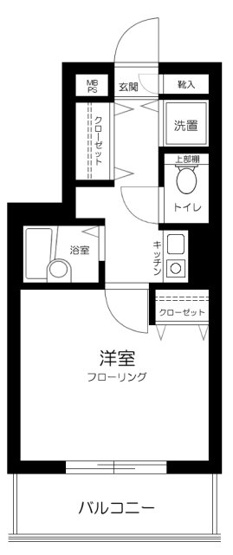【間取り】 | メインステージ池袋本町Ⅲ