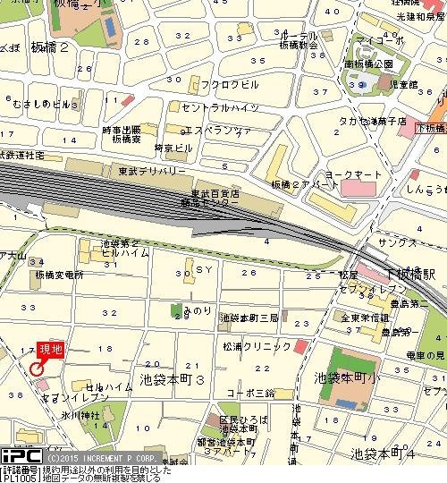 【地図】 | メインステージ池袋本町Ⅲ