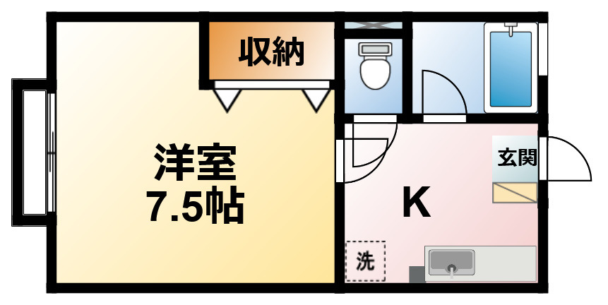 シティハイムアート新茂原の間取り