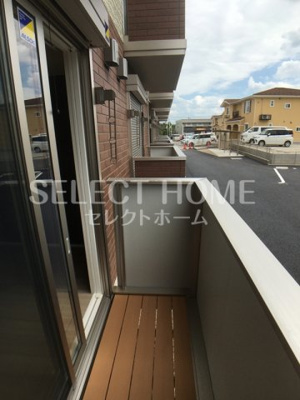 【バルコニー】 | メゾンエスポワール緑丘 | 同型タイプ陽当たり良好なバルコニーです