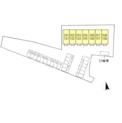 【区画図】 | メゾンエスポワール緑丘