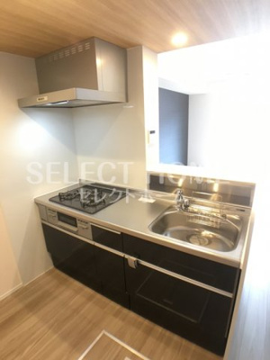 【キッチン】 | メゾンエスポワール緑丘 | 同型タイプコンパクトなキッチンで掃除もラクラク