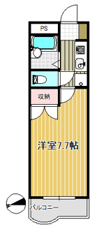 【間取り】 | パークハイツ二軒茶屋
