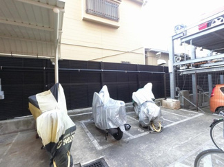 【その他共用部分】 | バイク置き場です。