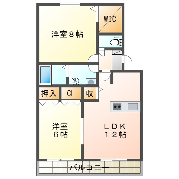 サンライズミナミの間取り