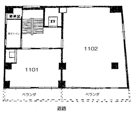 友野本社ビルの間取り