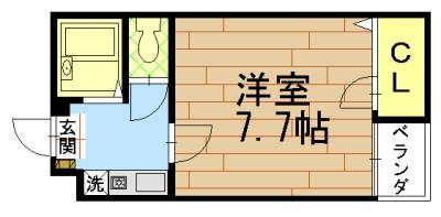 ディアリオ大宮の間取り