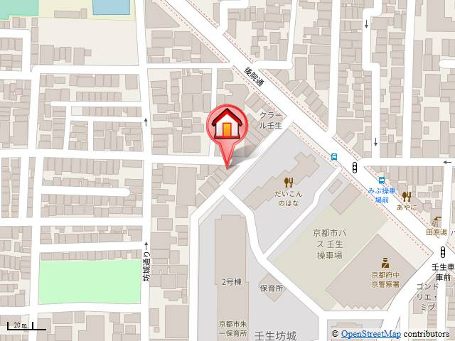 ディアリオ大宮の地図