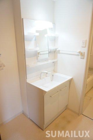 熊本市東区御領２丁目の賃貸マンションの独立洗面台