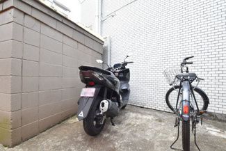 【その他共用部分】 | バイク置場