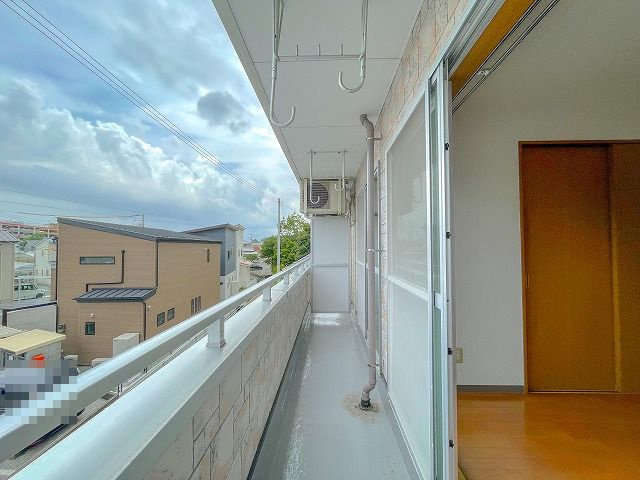 フィットハイムのバルコニー|広々としたバルコニーです