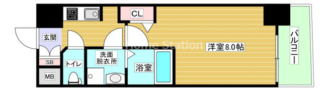【間取り】 | アドバンス西梅田