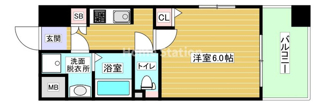 【間取り】 | アドバンス西梅田