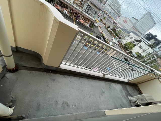 第一都成ハイツのバルコニー