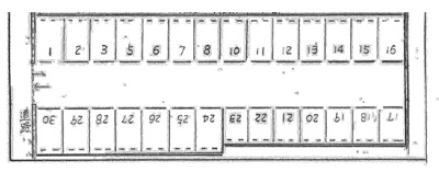 【区画図】 | 白子2丁目駐車場Y
