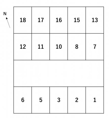 【区画図】 | 西浜田町駐車場H