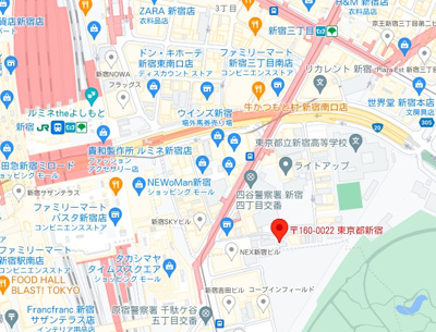 【地図】 | ロイヤルパレス新宿御苑