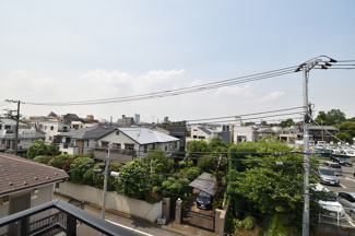 【展望】 | バルコニースペースからの見晴らし良好！