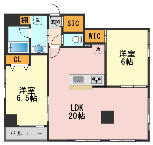シュワーブ パレの間取り