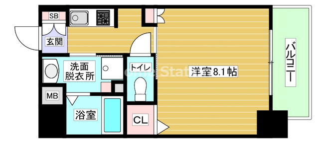 【間取り】 | スワンズシティ福島グランデ