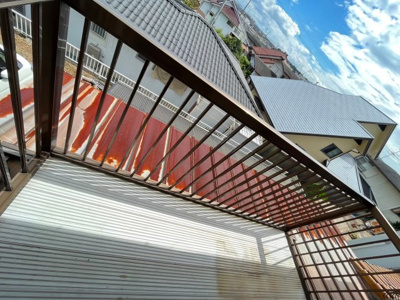 【バルコニー】 | すずかけ台中野貸家 | 退去前のため現況を優先します