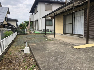 【庭】 | すずかけ台中野貸家 | 退去前のため現況を優先します