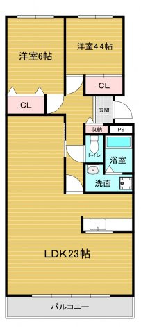 藤和さやまハイタウンの間取り