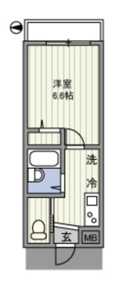 【間取り】 | 第４３シンエイビル