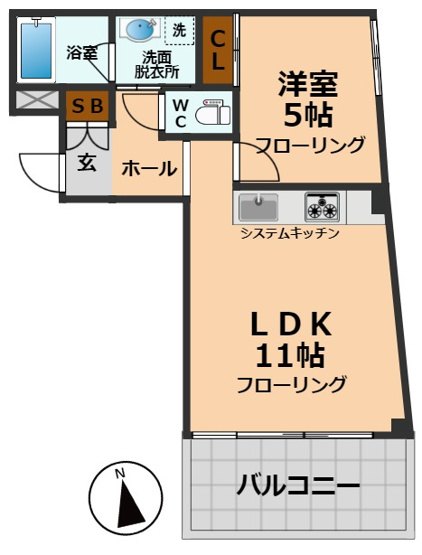 【間取り】 | ソヨカゼテラス永福町