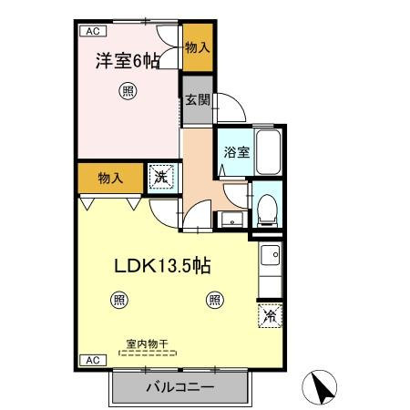 【間取り】 | ブラサムハイツ