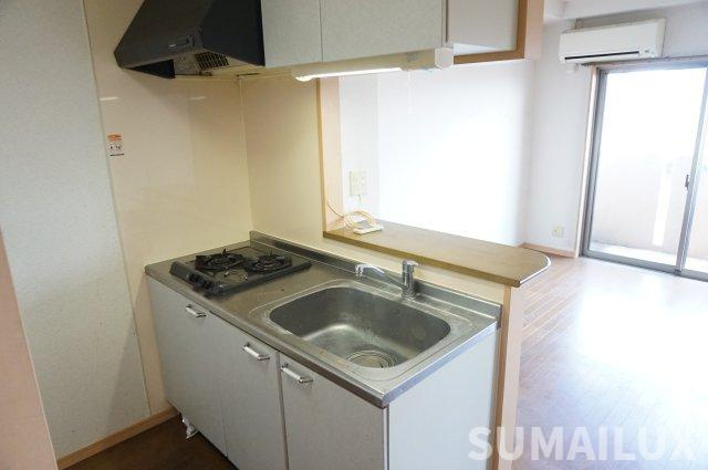 熊本市東区御領８丁目の賃貸マンションのキッチン