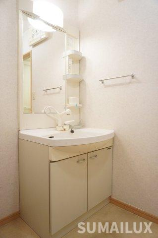 熊本市東区御領８丁目の賃貸マンションの独立洗面台